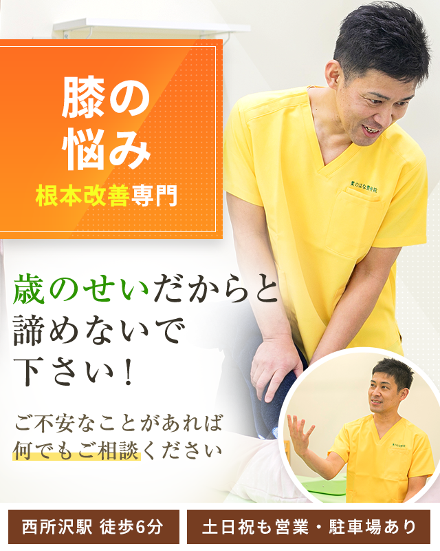 膝の痛み・変形性膝関節症