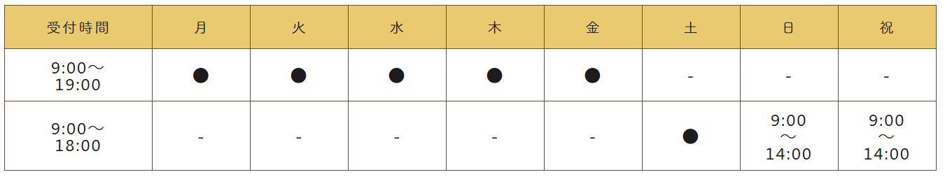 営業時間